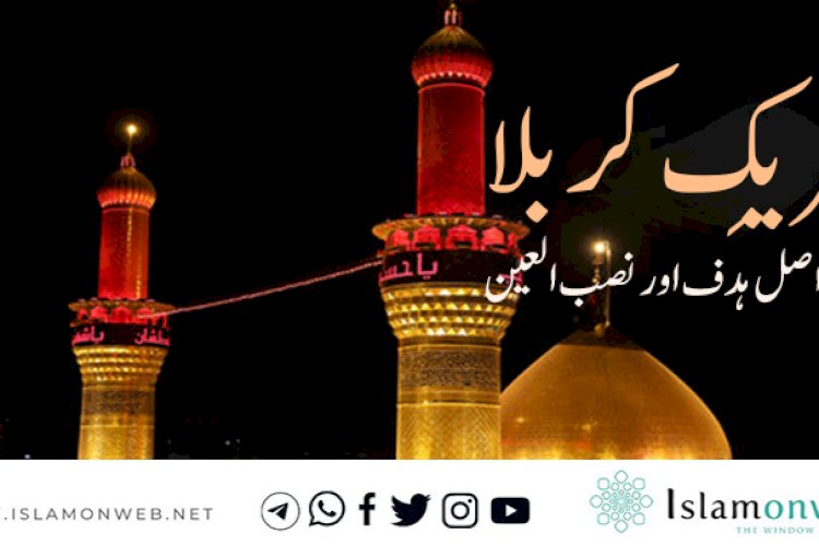 تحریکِ کربلا کا اصل ہدف اور نصب العین