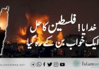 خدایا! فلسطین کا حل ایک خواب بن کے رہ گیا!!!