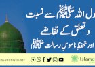 رسول اللہﷺ سے نسبت و تعلق کے تقاضے اور تحفظِ ناموسِ رسالت ﷺ
