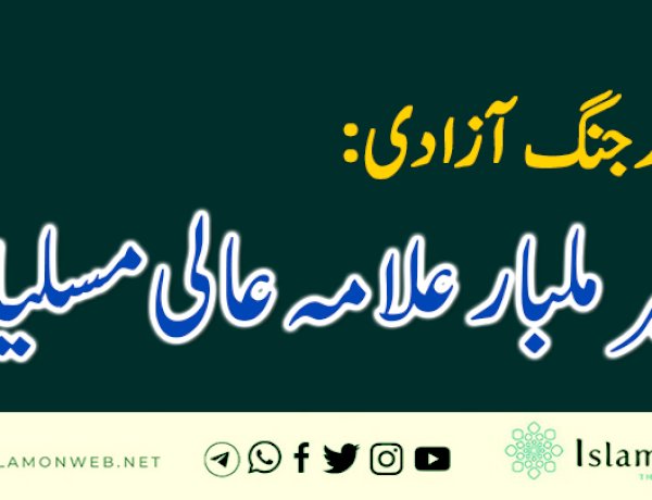 مجاہدجنگ آزادی:شیر ملبار علامہ عالی مسلیار رحمۃ اللہ علیہ