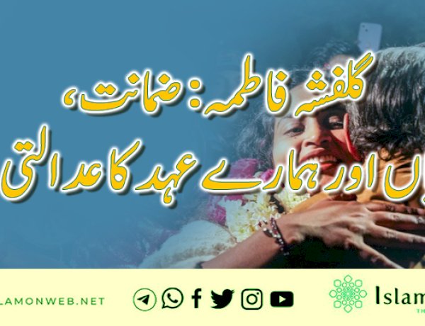 گلفشہ فاطمہ: ضمانت، پابندیاں اور ہمارے عہد کا عدالتی بیانیہ